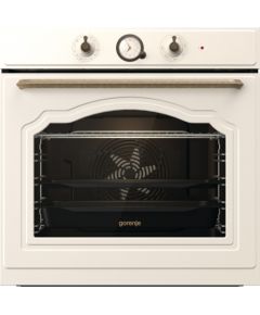 Gorenje Oven BOS67371CLI 77 L, Built in, EcoClean, Mechanical, Steam function, Height 59.5 cm, Width 59.5 cm, Beige