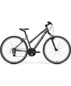 Merida Crossway 10-V Lady / Pelēka / Melna / 42L cm / XS