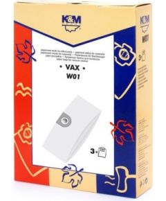 K&M Одноразовые мешки для пылесосов VAX (3шт)
