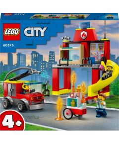 60375 LEGO® City Ugunsdzēsēju depo un ugunsdzēsēju auto