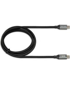 Ibox I-BOX USB C/USB C, 50 cm USB cable 3.2 Gen 2 (3.1 Gen 2) Black