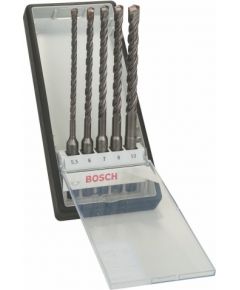 Bosch Hammer drill bit set plus 5 Robust Line 5 pieces