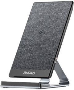 Dudao A10Pro wireless charger with a stand, 15W (gray)