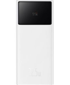 Powerbank Baseus Star-Lord 20000mAh, 2xUSB, USB-C, 22.5W (white)