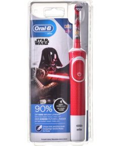 Braun ORAL-B Vitality D100 KIDS Star Wars Electric toothbrush Red