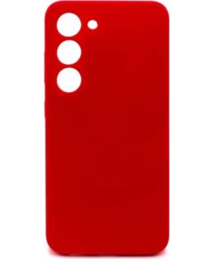 Evelatus  
       Samsung  
       Galaxy S23 Premium mix solid Soft Touch Silicone Case 
     Red