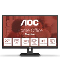 AOC 27E3UM 68.6 cm (27") 1920x1080 pixels Full HD Black