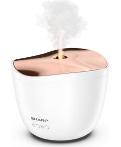 Sharp Aroma Diffuser DF-A1E-W Ultrasonic, White Metallic Rose Gold