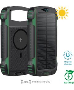 4smarts 4smart Solar Power Bank Solārā Ārējas Uzlādes Baterija 20000 mAh