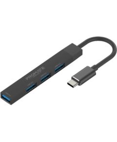 PROMATE LiteHub-4 USB-C Hub 3x USB 2.0 / 1x USB 3.0