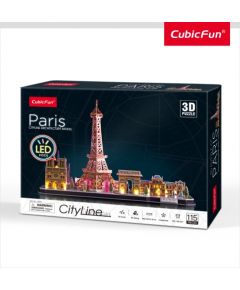 Cubic Fun CUBICFUN City Line 3d BL puzle Parīze