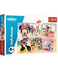 Hasbro TREFL DISNEY Puzle Minnija pele, 60 gab.