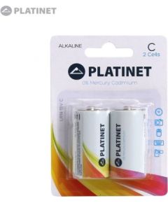 Platinet C 2 LR14 1.5V Alkaline Baterijas (2gab.) (EU Blister)