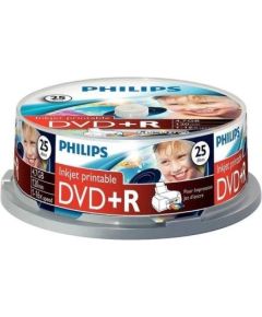 Philips DVD+R 4.7GB CAKE BOX 25