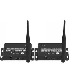 TECHLY 50m Wireless HDMI Extender Full HD 1080p 60Hz