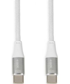iBOX IKUTC USB-C cable 60W 1m White