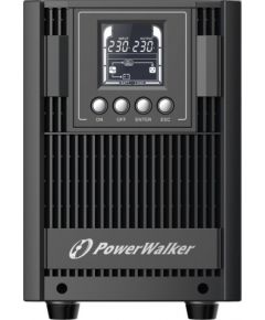 BlueWalker PowerWalker VFI 2000 AT, UPS (black, 3x protective contact)