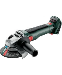 Leņķa slīpmašīna Metabo W 18 LT BL 11-125; 18 V (bez akumulatora un lādētāja)