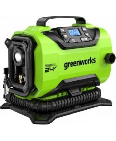 Akumulatora gaisa kompresors Greenworks G24IN; 24 V (bez akumulatora un lādētāja)