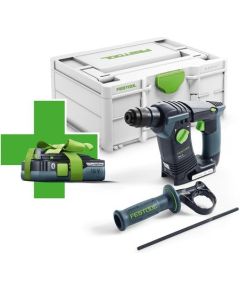 Akumulatora perforators Festool BHC 18-Basic-4,0; 1,8 J; SDS-plus; (bez akumulatora un lādētāja) + dāvanā 4,0 Ah akumulators!