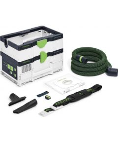 Akumulatora putekļsūcējs Festool CTLC SYS I-Basic CLEANTEC; 18V (bez akumulatora un lādētāja)