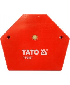 Magnēts Yato YT-0867; 111x136x24 mm; 34 kg