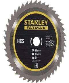 Universālais griešanas disks Stanley FatMax STA10420-XJ; 89x10 mm; Z44; 1 gab.
