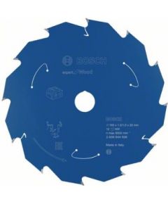 Griešanas disks kokam Bosch Expert for Wood 2608644506; 165 mm