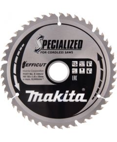 Griešanas disks kokam Makita EFFICUT; 190x1,45x30,0 mm; Z45; 23°