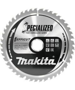 Griešanas disks kokam Makita Efficut; 216x1,5x30 mm; Z60; 10°