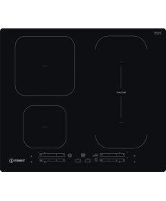 Indesit IB 65B60 NE Black Built-in 59 cm Zone induction hob 4 zone(s)