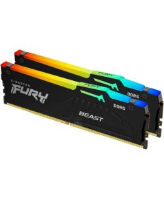 Kingston Technology FURY Beast RGB memory module 64 GB 2 x 32 GB DDR5 5600 MHz