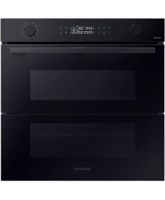 Samsung NV7B4535YAK/U3 cepeškrāsns, pirolīze, Dual Cook, melna