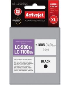 Activejet AB-1100BNX ink (replacement for Brother LC1100/LC980Bk; Supreme; 29 ml; black)