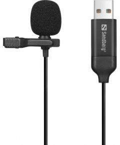 Sandberg 126-40 Streamer USB Clip Microphone