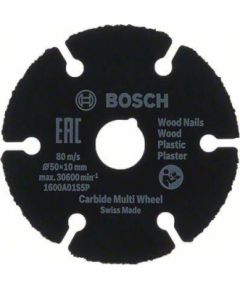 Griešanas disks Bosch 1600A01S5X; 50x1,0x10 mm