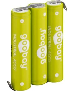 Goobay 3x AAA (Micro) - 800 mAh, Solder tail (Z), (NiMH), 3.6 V