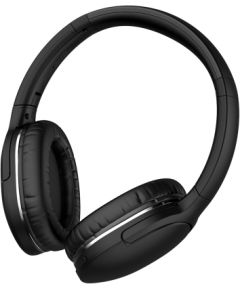 Baseus Wireless Bluetooth 5.3 Over-Ear Headphones Encok D02 Pro with Microphone, Black