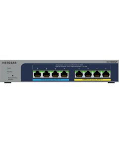 NETGEAR 8-port Ultra60 PoE++ Multi-Gigabit (2.5G) Ethernet Plus Switch Managed L2/L3 2.5G Ethernet (100/1000/2500) Power over Ethernet (PoE) Grey