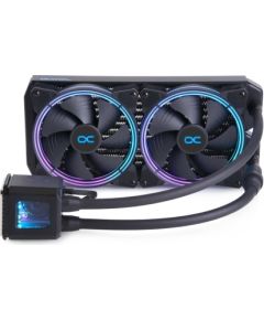 Alphacool Eisbaer Aurora 280 Processor All-in-one liquid cooler 14 cm Black 1 pc(s)