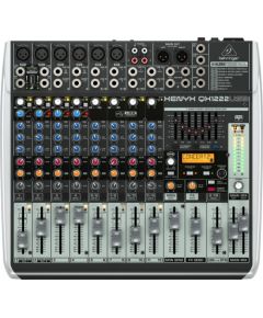 Behringer QX1222USB audio mixer 16 channels