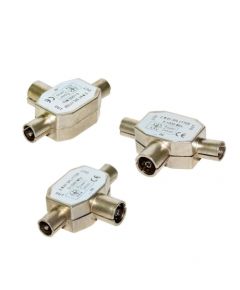 Vakoss Antenna plug RF female -> 2x RF male TC-A116S