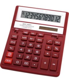 CITIZEN SDC-888X calculator Pocket Financial Red