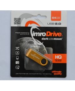 IMRO AXIS/64G USB USB flash drive 64 GB USB Type-A 2.0 Gold