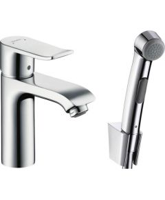 Hansgrohe Metris 100 izlietnes maisītājs ar bidetu, 1.60m, hroms