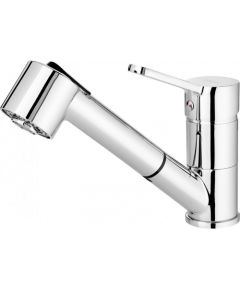 KITCHEN MIXER TAP WITH PULL-OUT SPRAY DEANTE CHROME NARCISSUS