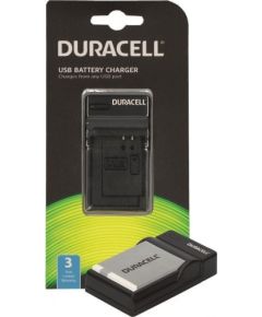 LĀDĒTĀJS Duracell Charger with USB Cable for DR9720/NB-6L