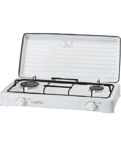 Luxpol K02S 2-burner gas cooker (white)