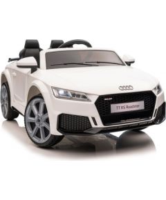 Audi TT RS elektriskais divvietīgais automobilis, balts