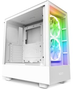 NZXT H5 Elite All White, tower case (white (matt), tempered glass)